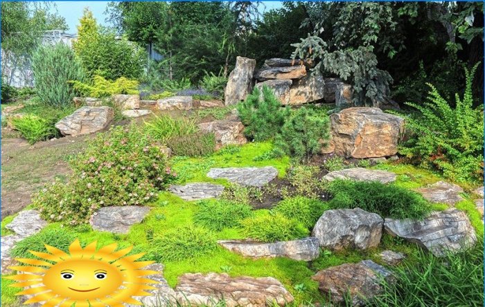 Rockery faites-le vous-même