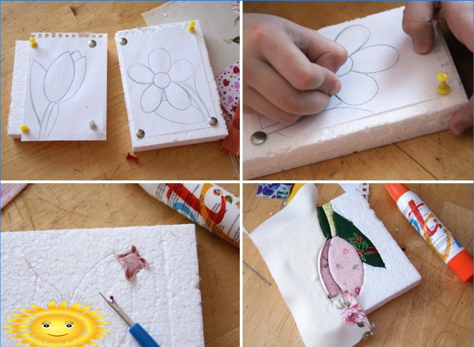 Technique Kinusaiga: Art du patchwork sans aiguille japonais