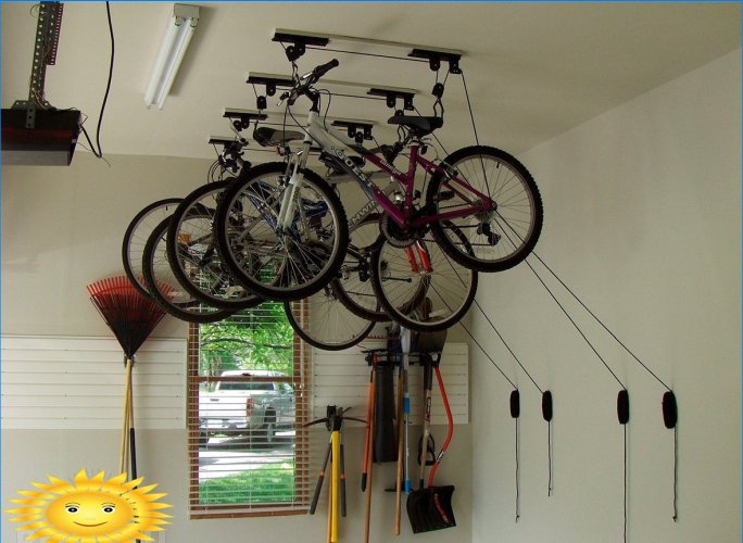 Tous les types de supports à vélos: de la rue à l'appartement