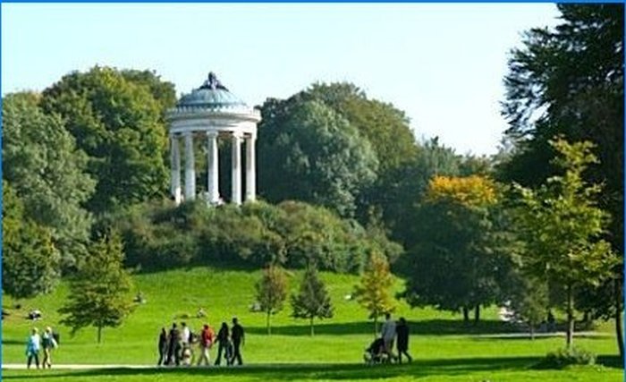 Jardin anglais de Munich, l'un des parcs les plus anciens, les plus grands et les plus célèbres d'Europe