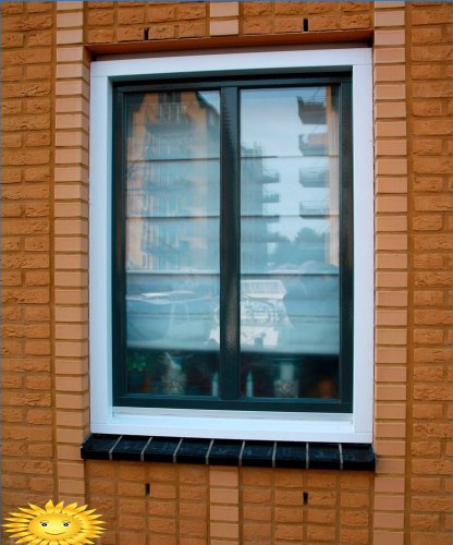 Appui de fenêtre en clinker: exemples, caractéristiques d'installation