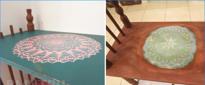 Atelier de bricolage sur la décoration de meubles selon la technique du découpage