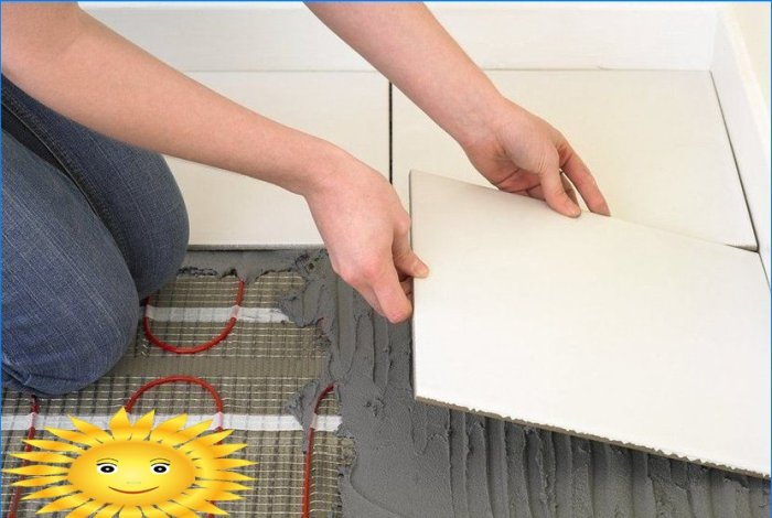 Chauffage au sol électrique DIY sous les carreaux