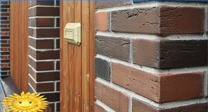 Briques de clinker ou de clinker pour la décoration intérieure et le revêtement extérieur