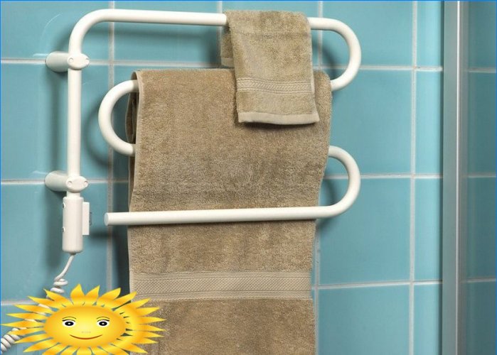 Comment installer un sèche-serviettes dans la salle de bain de vos propres mains