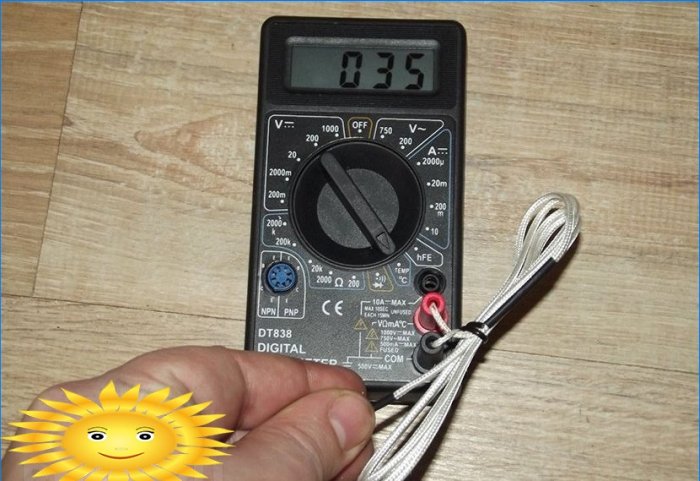Multimètre à thermocouple