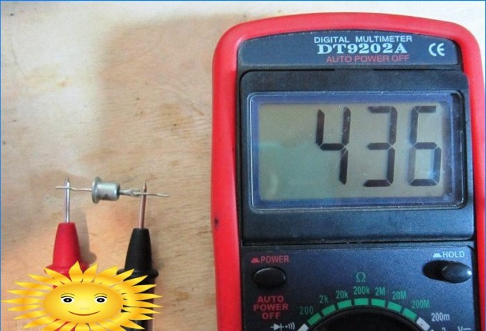 Test de diode avec un multimètre