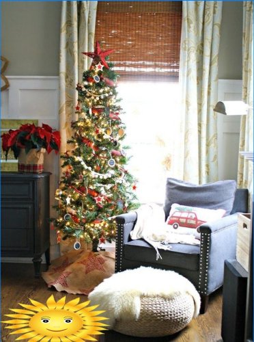 Décoration de Noël de l'appartement: 20 idées de photos