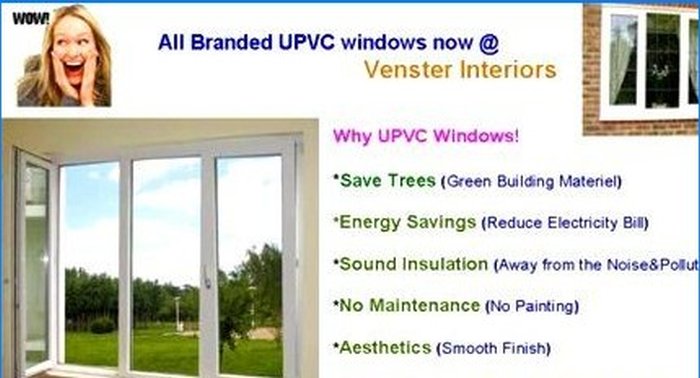 Fenêtres modernes - que choisir: bois ou PVC