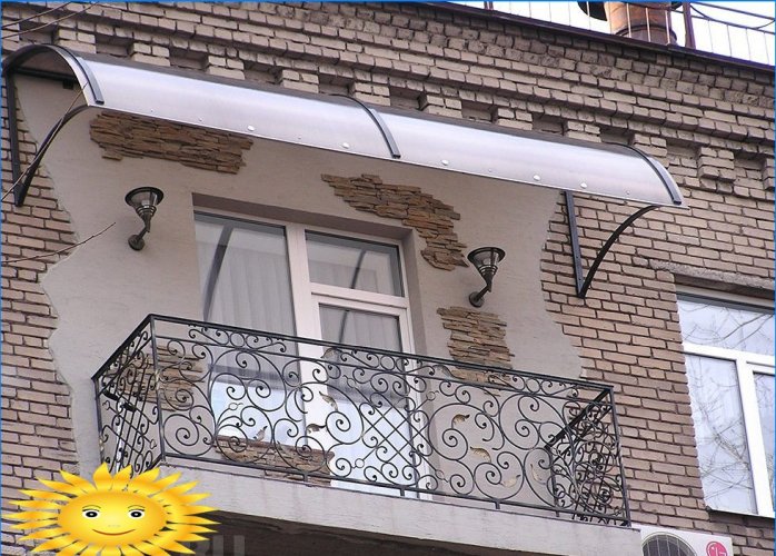 Forgé et forgé: balcons