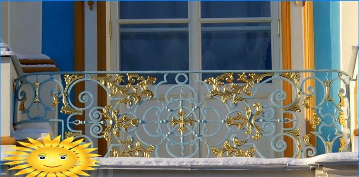 Forgé et forgé: balcons
