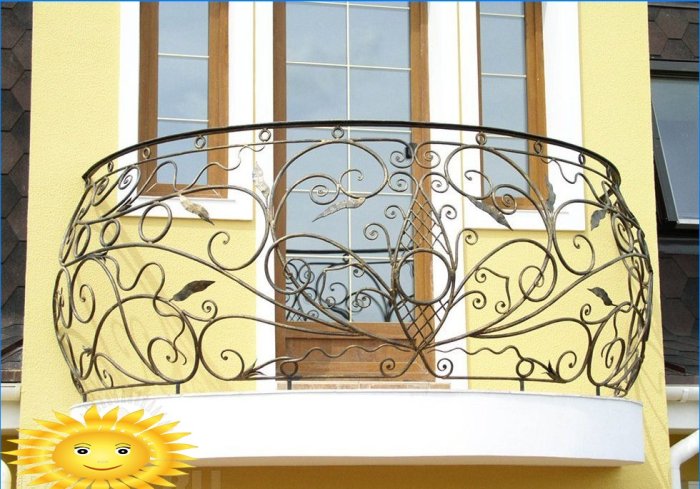 Forgé et forgé: balcons