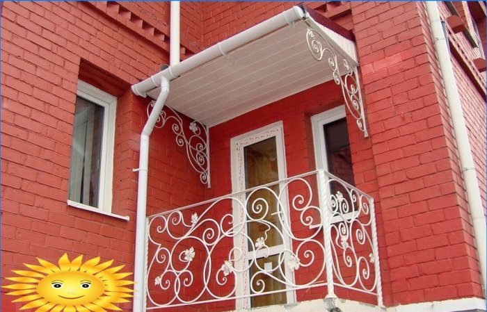 Forgé et forgé: balcons