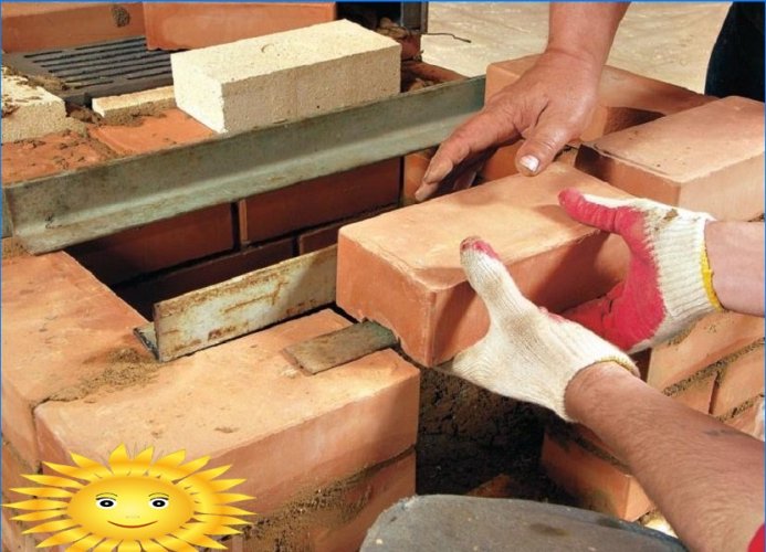 Bricolage four à briques pour la maison