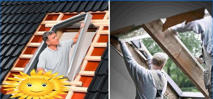 Installation de fenêtres de toit à faire soi-même