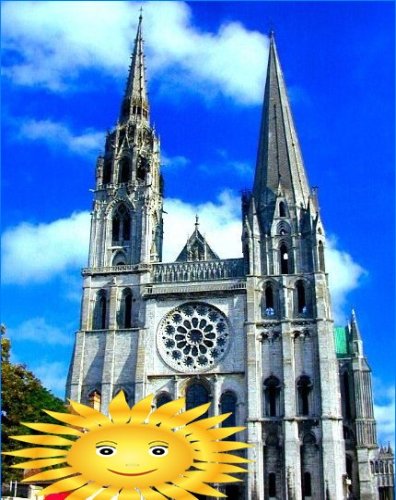 Cathédrale de Chartres ou cathédrale Notre-Dame de Chartres