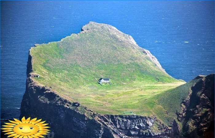 Maison sur l'île de Vestmannaeyar