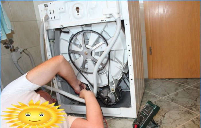 Machine à laver: dépannage et réparation DIY