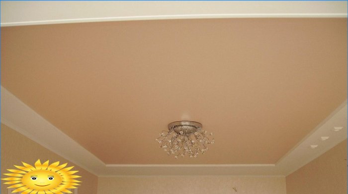 Plafond tendu: brillant ou mat