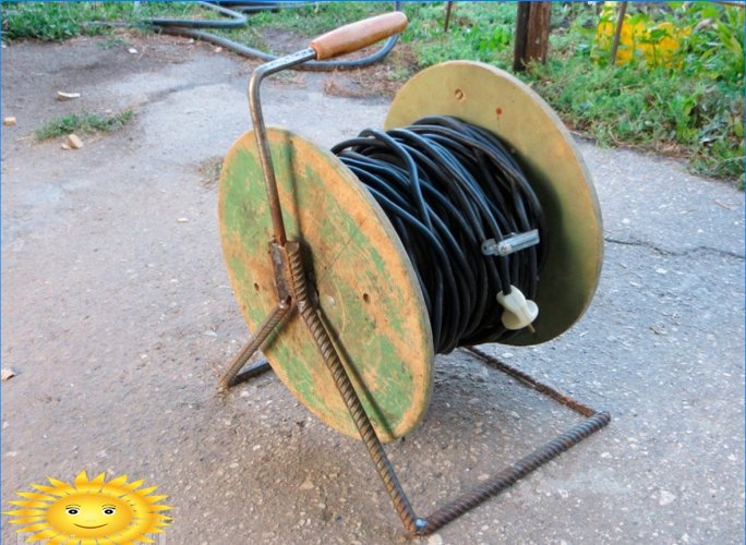 Que peut-on faire à partir d'une vieille bobine à partir d'un câble électrique