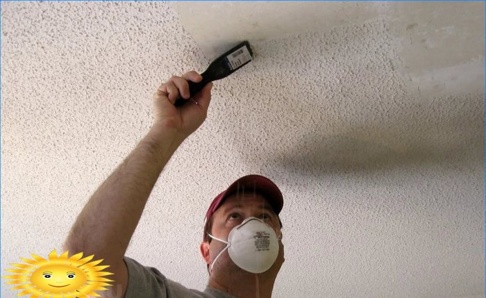 Réparer le plafond après une fuite
