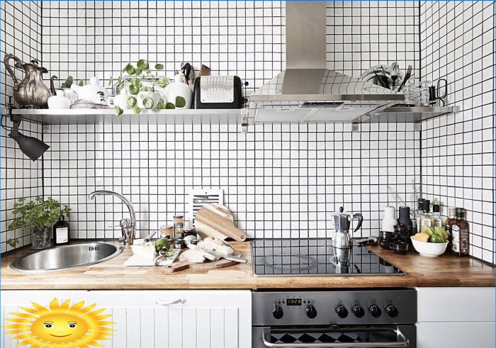 Sélection de photos et caractéristiques des cuisines de style scandinave