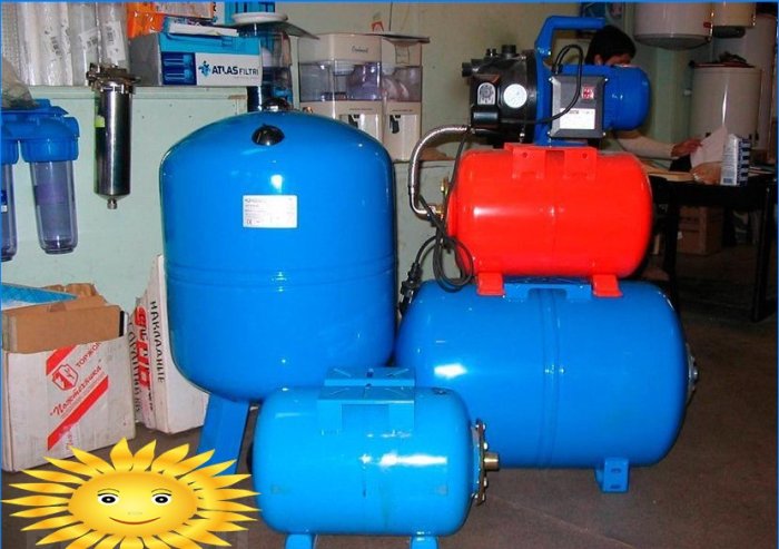 Systèmes d'approvisionnement en eau pour une maison privée à partir d'un puits