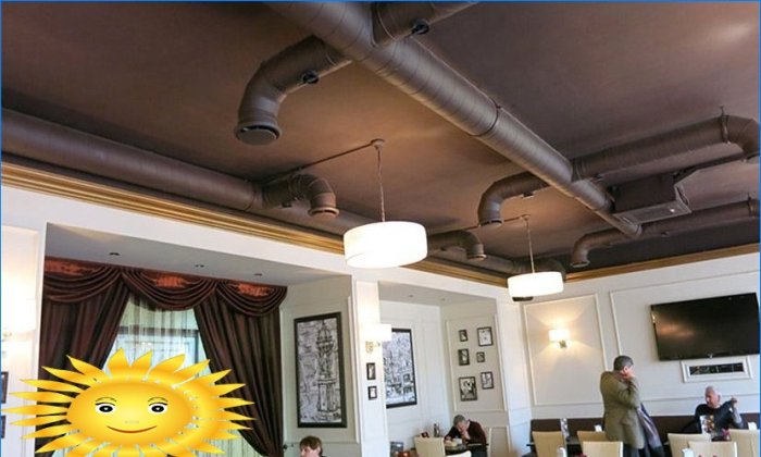 Systèmes de ventilation et d'échappement dans les cafés et restaurants