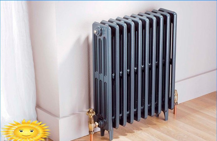 Vannes d'arrêt et de régulation pour radiateurs de chauffage: types et utilisation