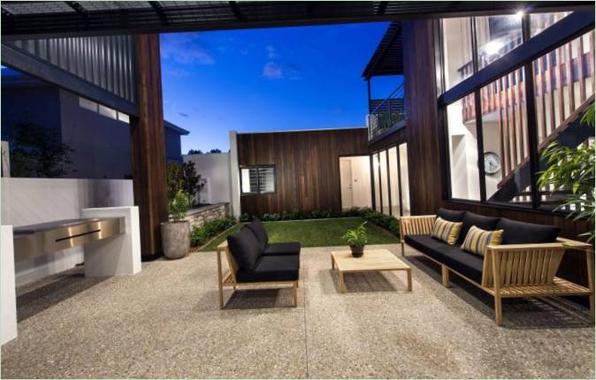Une luxueuse maison minimaliste Warehaus par Residential Attitudes, Perth, Australie