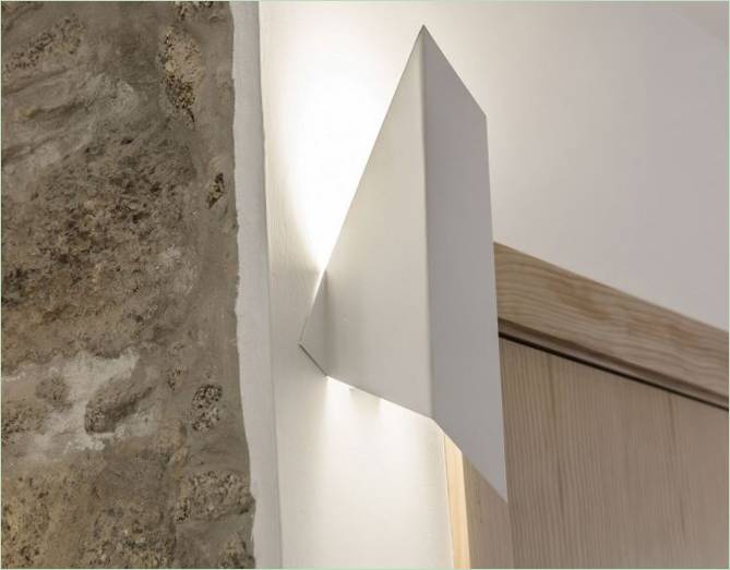 Luminaire de style origami