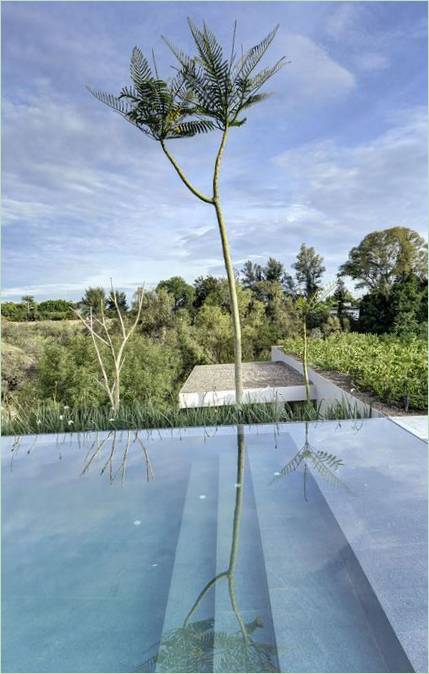 Piscine du manoir LA House par Elias Rizo Arquitectos