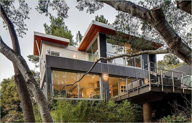 Cottage rénové dans le paysage californien par Mark Brand Architecture