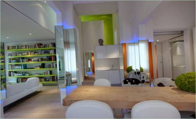 Plafonds hauts dans la maison