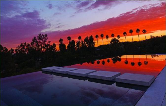 Domaine Laurel Way à Beverly Hills, USA