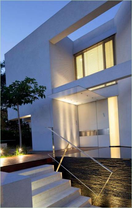 Conception extérieure de la Maison CH à Tel Aviv