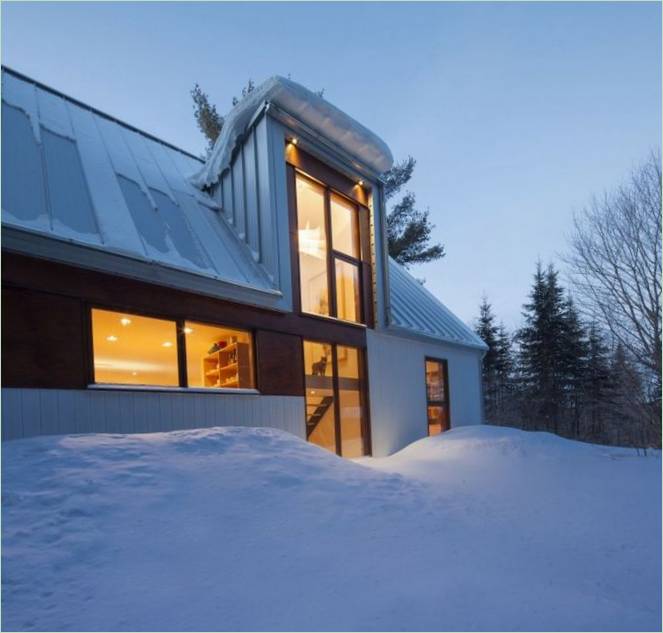 Une maison dans les bois, Québec