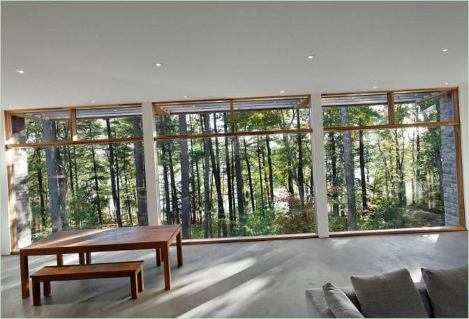 Résidence Carling dans les bois par TACT Architecture