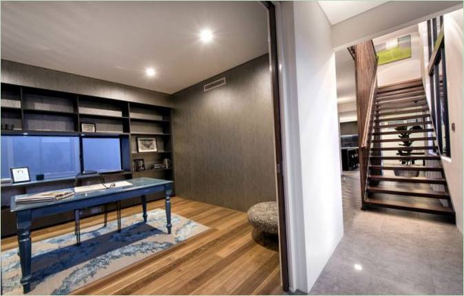 Maison de luxe minimaliste Warehaus par Residential Attitudes, Perth, Australie