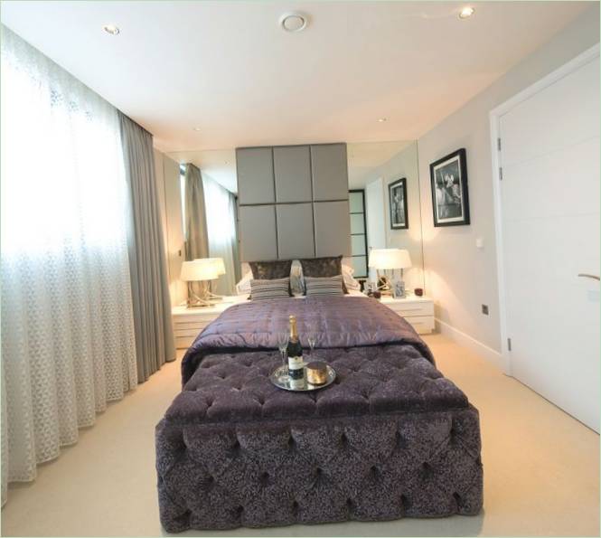 Chambre luxueuse dans l'appartement de Mulberry Mews