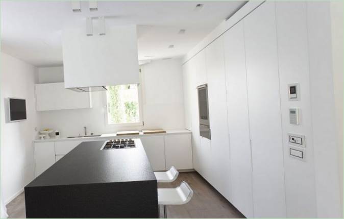 Aménagement intérieur de la cuisine par EXIT architetti associati
