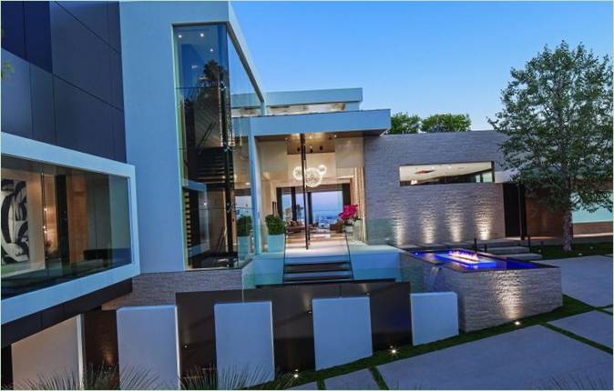 Maison de Laurel Way à Beverly Hills, USA