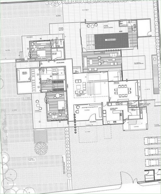 Le plan de l'appartement de Poona de Rajiv Saini