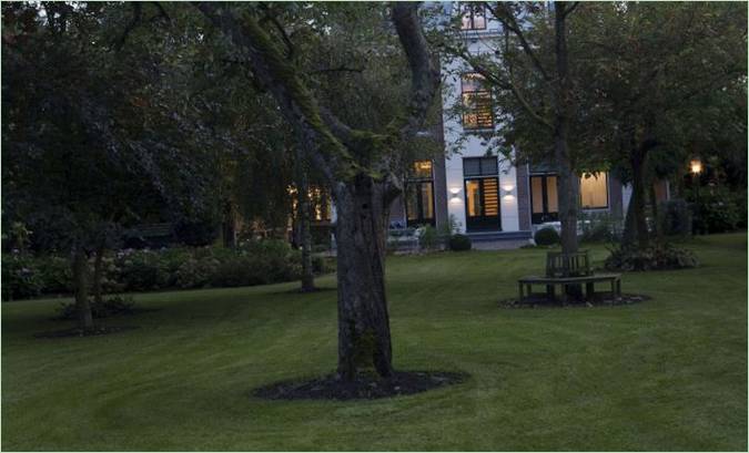 Un parc devant la maison