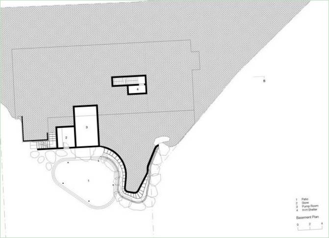 Plan de la maison écran par K2LD Architects