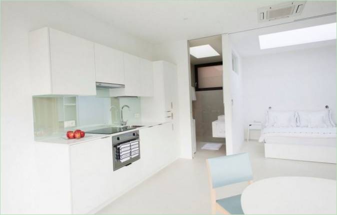 Aménagement intérieur de la cuisine par Peter Pichler Architecture