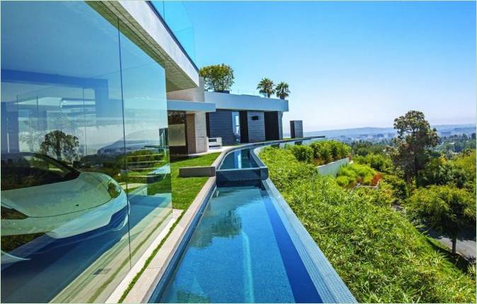 Maison de Laurel Way à Beverly Hills, USA