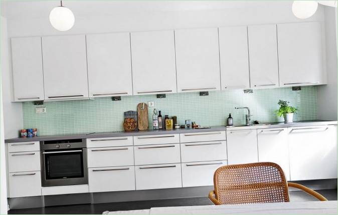 Ensemble de cuisine à la maison à Stockholm