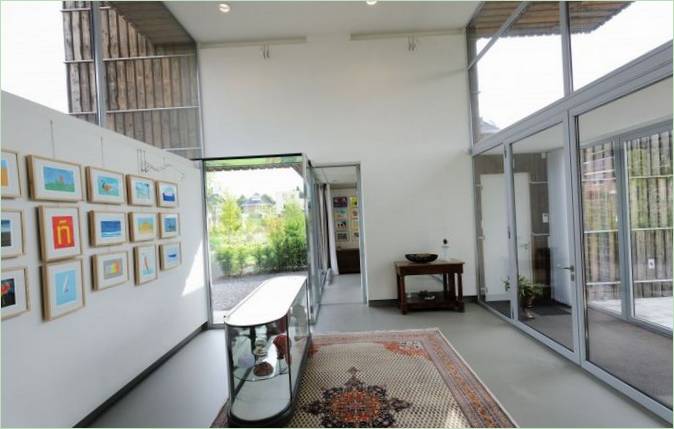 Intérieur de la Villa Welpeloo aux Pays-Bas