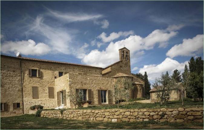 Une maison de vacances moderne à Sienne, en Italie